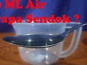 400 Ml Air Berapa Sendok